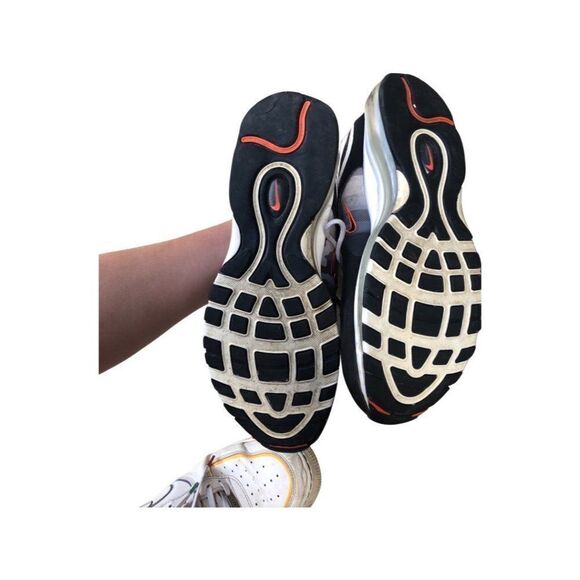 NIKE Air Max 97 Remix White Black Brown Size 11 - Picture 9 of 16